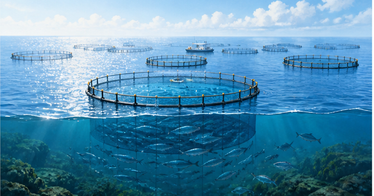 養殖の環境負荷とは？残餌・抗生物質・魚粉問題と持続可能な養殖の最前線