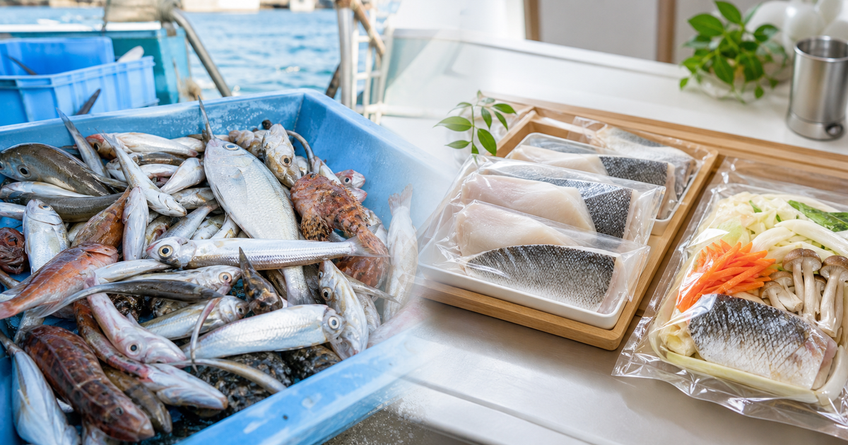 混獲魚を食品に変える工夫｜捨てられる魚を売れる商品にする未利用魚活用