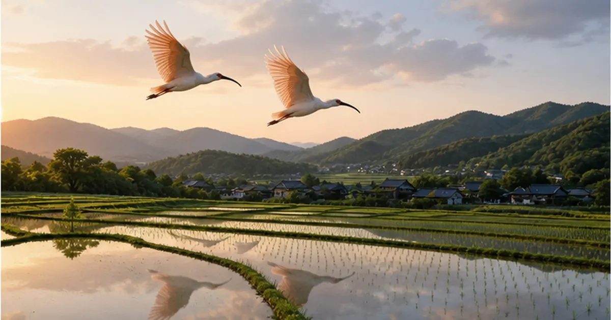トキと佐渡｜絶滅から野生500羽へ、田んぼが支えた復活と本州放鳥