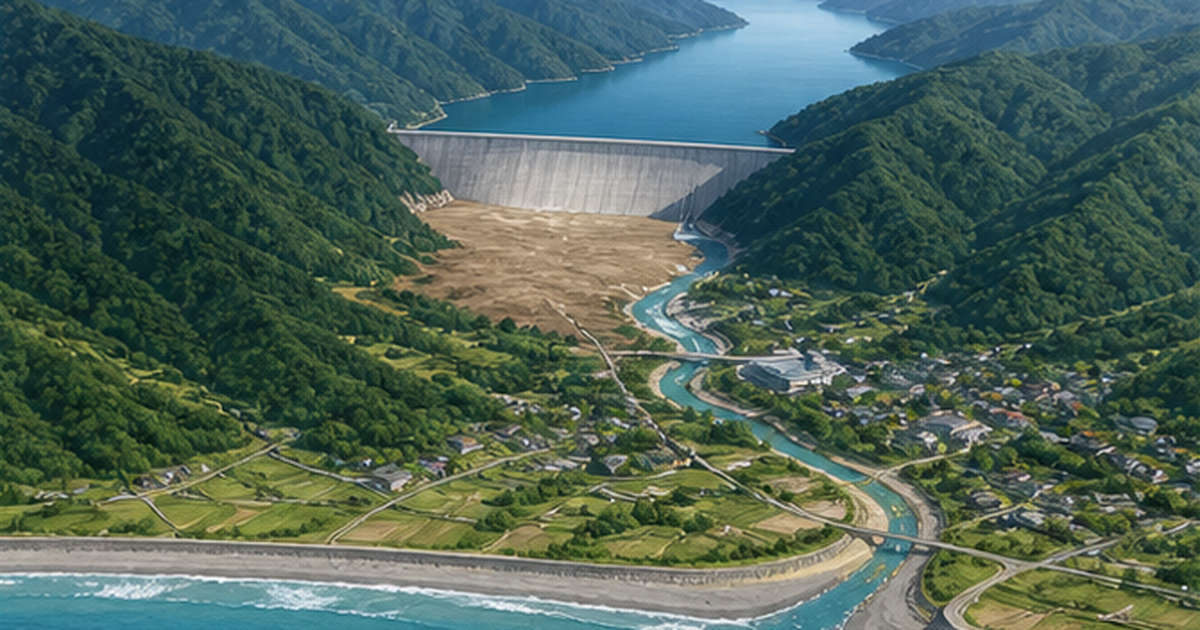 ダムと海岸侵食の関係とは？せき止められた土砂が招く砂浜消失と土砂還元の挑戦