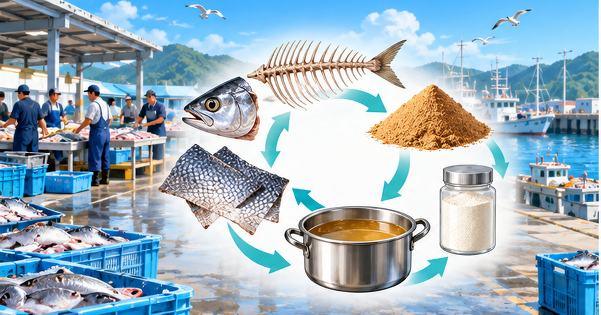 Fish By-Products: Turning Bones, Skin and Guts into Resources