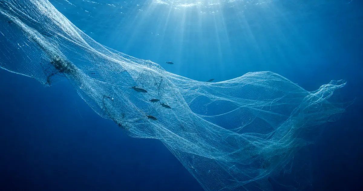 ゴーストギア（幽霊漁具）とは？海に残る漁網が今も魚を獲り続ける問題と対策
