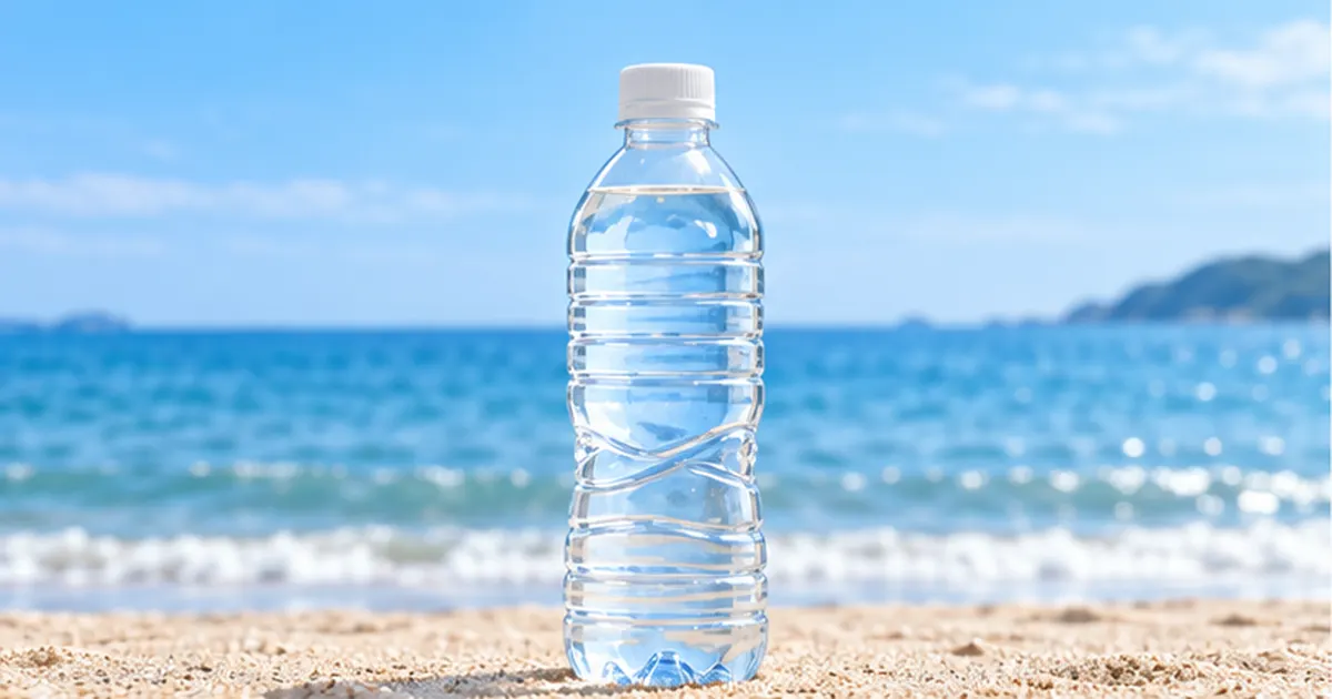 い・ろ・は・す ラベルレスとは｜再生PETで海ごみ減