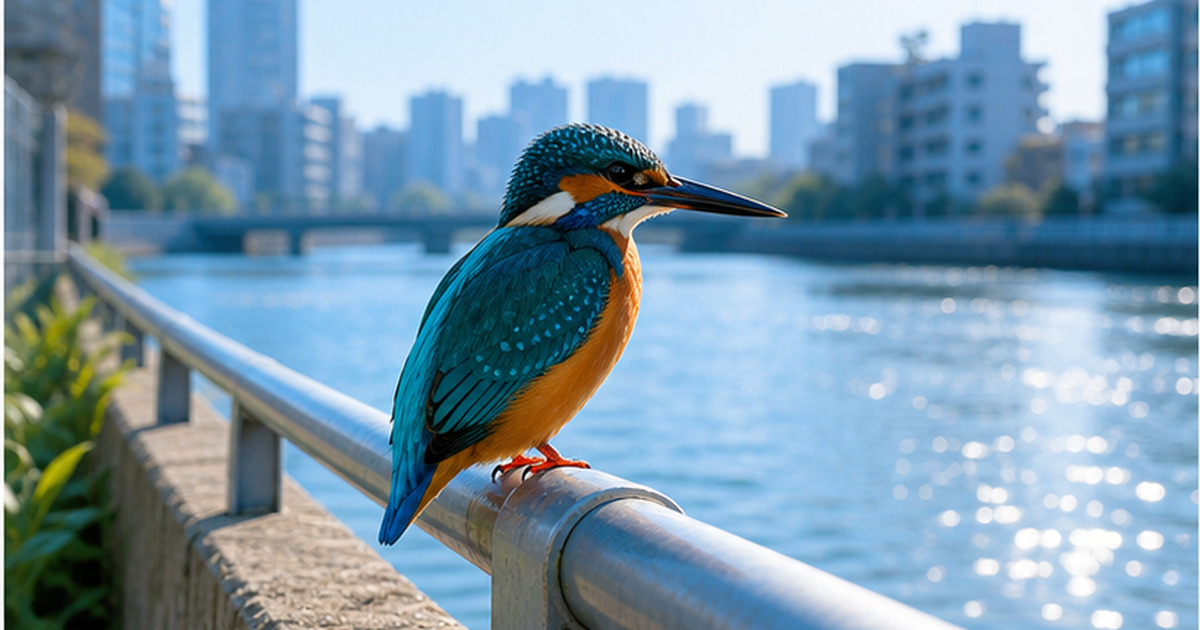 Why the Common Kingfisher Came Back to Japan's City Rivers