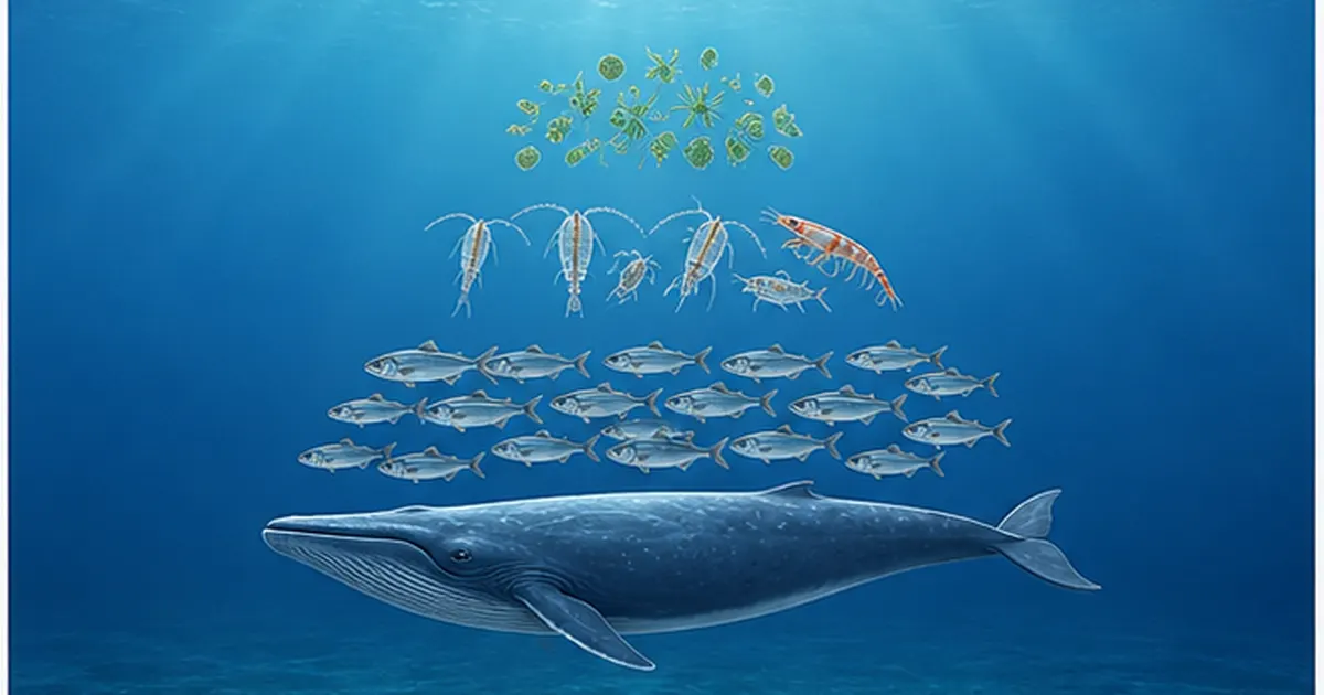 海の食物連鎖はなぜピラミッド型？プランクトンからクジラまでの科学