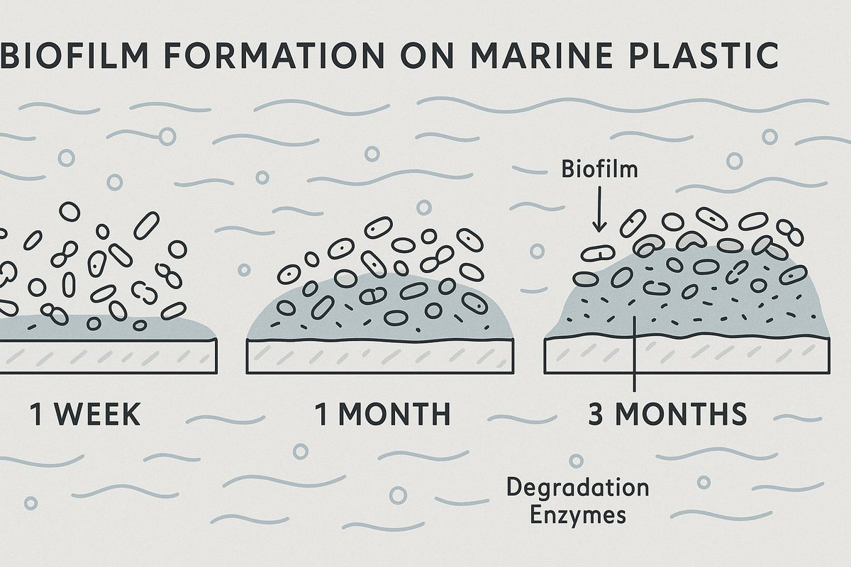 Biofilm formation timeline