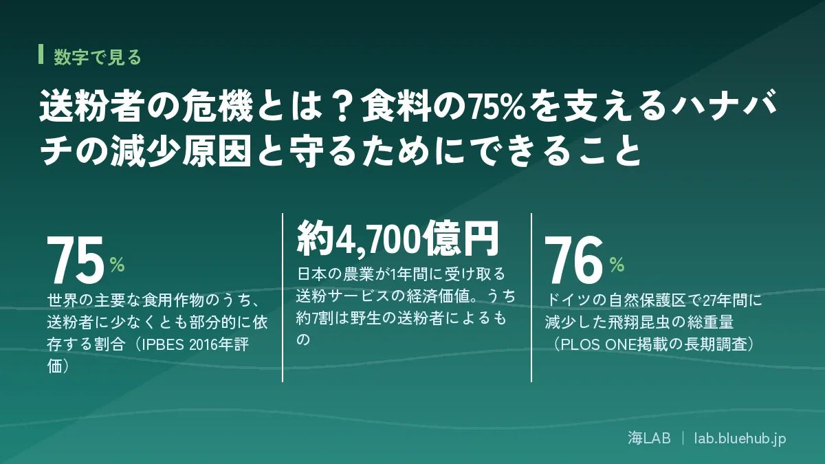 この記事の要点となる3つの数字をまとめた図版