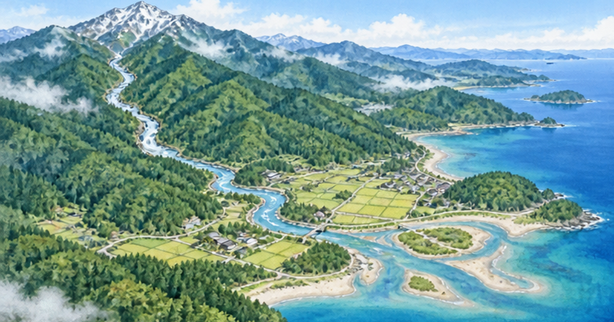 森・川・海のつながりとは｜流域が育てる豊かな海