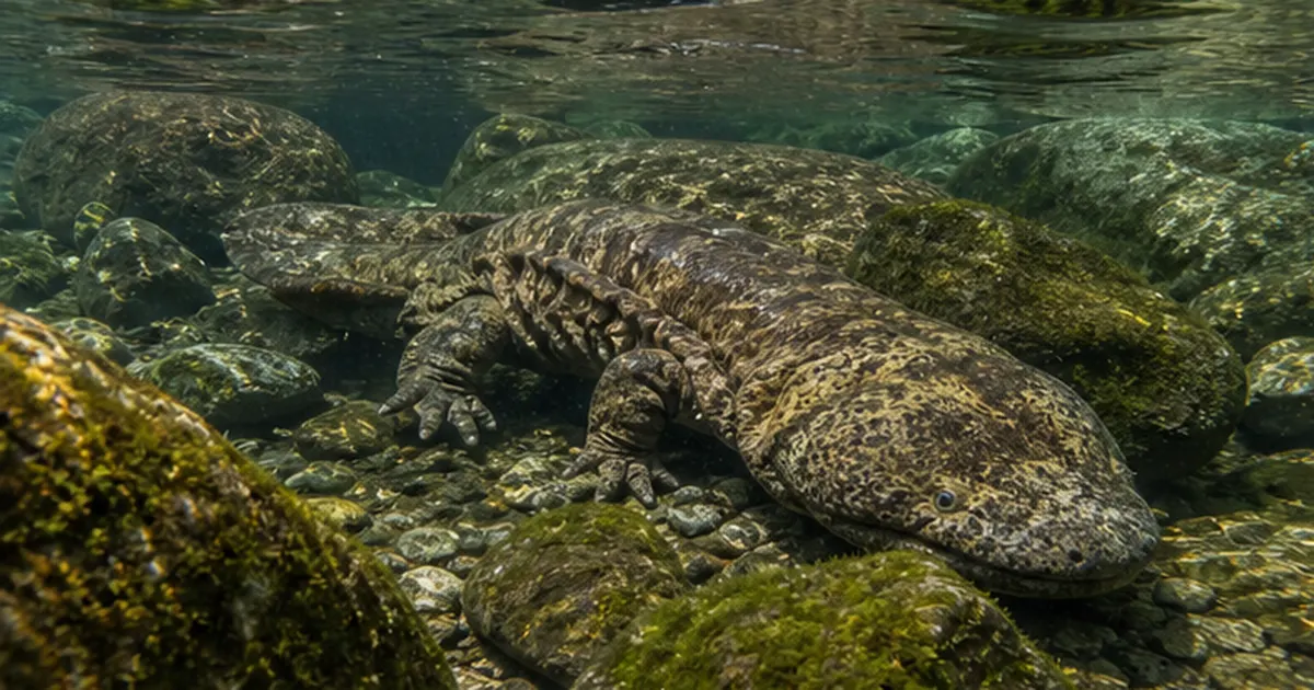 オオサンショウウオ絶滅危機の正体｜交雑と堰堤が奪う生きた化石の未来