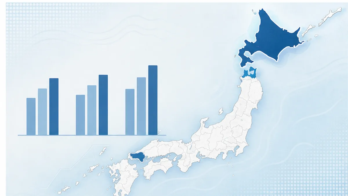 日本のナマコ漁獲量と産地シェアの推移を示すインフォグラフィック