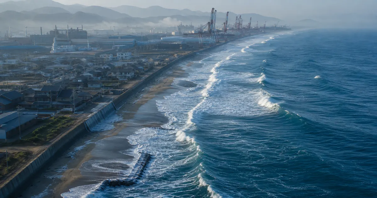 海面上昇で日本の砂浜9割が消える？港・地下水・高潮リスクと海岸防護
