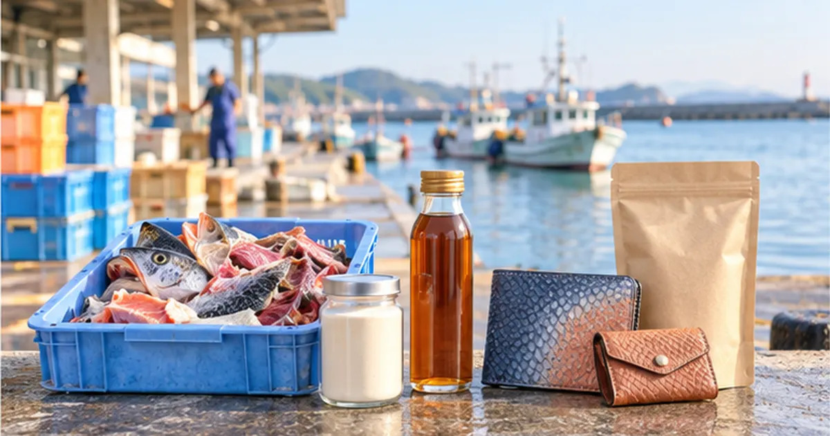 魚のアラを活かす技術｜コラーゲンから魚醤まで