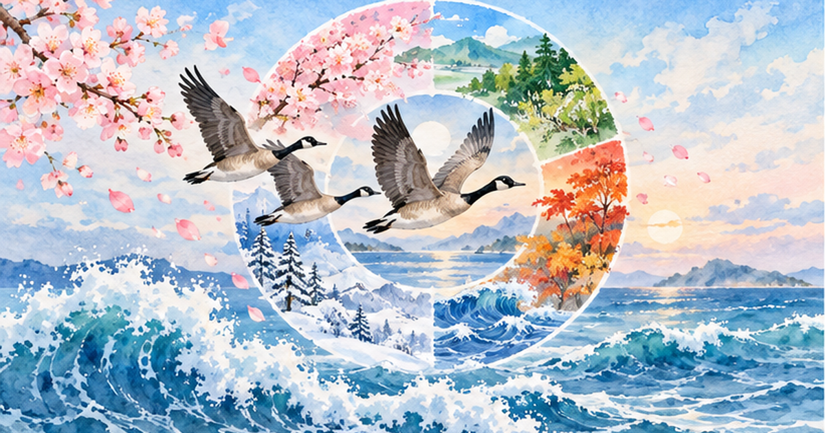 七十二候とは？暦と生物季節観測のズレ