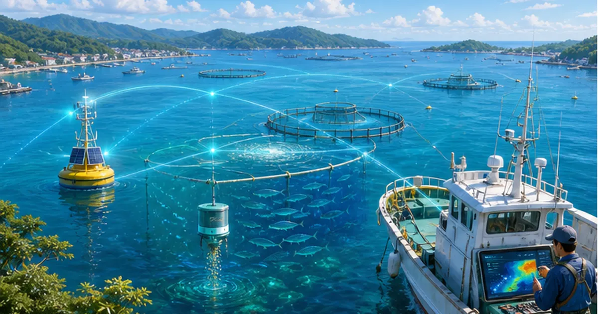 スマート水産業とは？IoT・AI・ドローンが変える漁業と養殖の最前線