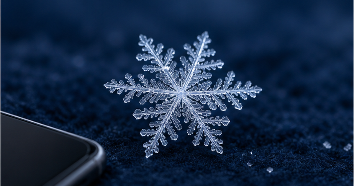 雪の結晶はなぜ六角形なのか｜中谷宇吉郎「天からの手紙」とスマホ撮影の始め方