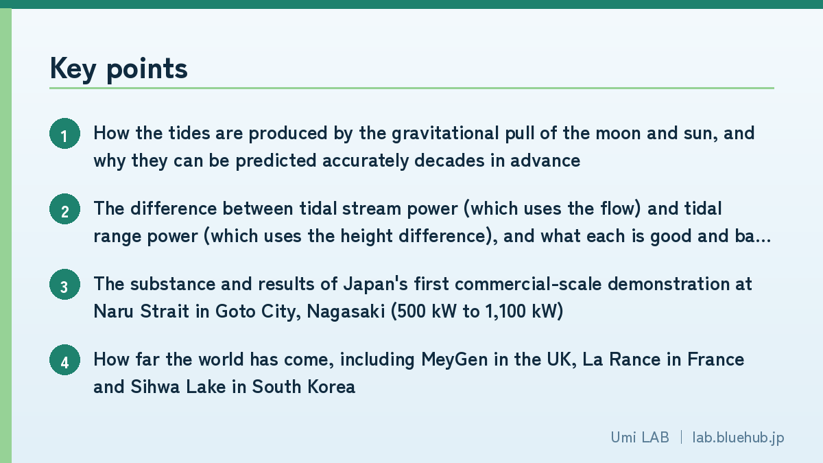 Chart summarising the key points of this article