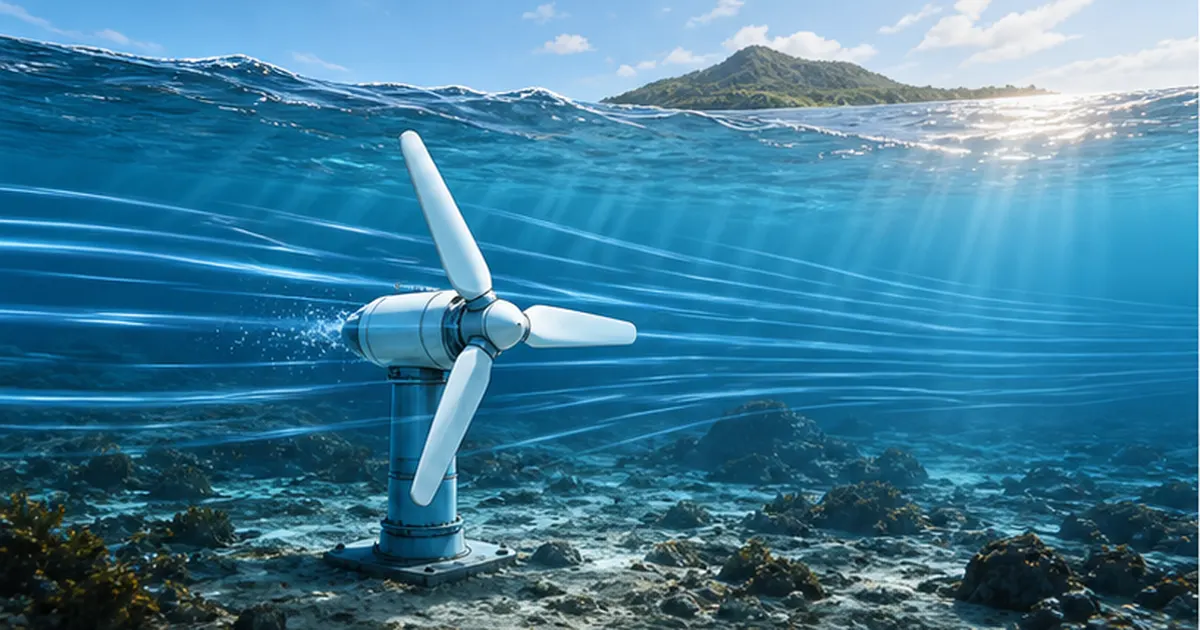 潮流発電・潮汐発電とは？月がつくる「予測できる電気」と五島の実証