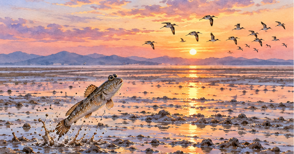 Ariake Sea Tidal Flats: Mudskippers and Isahaya