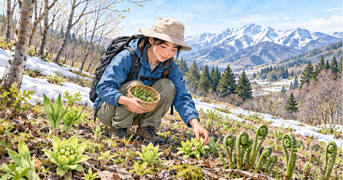 山菜採りのルールと有毒植物｜誤食を防ぐ見分け方